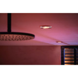 Philips HUE White & Color Ambiance Xamento Einbauspot 3er-Set, LED-Leuchte silber, rund