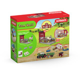 Schleich Farm World Ponybox mit Mustang Stute, Spielfigur 