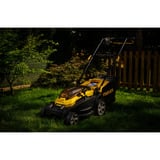 Stanley V20 Akku-Rasenmäher (SCMWP3701M2-QW), 36Volt (2x18V) schwarz/gelb, 2x Li-Ionen Akku 4,0Ah