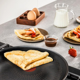 Tefal Crêpepfanne Experience Unbreakable, Ø 25 cm  schwarz, FusionCore-Versieglung