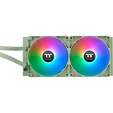 Thermaltake TH280 V2 ARGB Sync AIO Liquid Cooler Matcha Green, Wasserkühlung olivgrün