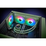 Thermaltake TH280 V2 ARGB Sync All-In-One Liquid Cooler Matcha Green, Wasserkühlung olivgrün