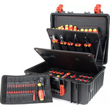 Wiha Werkzeugkoffer XL Mechatronic , Werkzeug-Set rot/gelb, 81-teilig, mit Koffer
