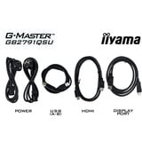 iiyama G-MASTER GB2791QSU-B1, Gaming-Monitor 68.5 cm (27 Zoll), schwarz (matt), QHD, Fast-IPS, HDMI, DP, USB-Hub, 320Hz Panel