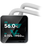 ASUS Prime SLC II 360 ARGB LCD, Wasserkühlung weiß