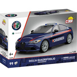 COBI Giulia Quadrifoglio Carabinieri, Konstruktionsspielzeug Maßstab 1:35