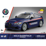 COBI Giulia Quadrifoglio Carabinieri, Konstruktionsspielzeug Maßstab 1:35