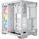 Corsair iCUE LINK 6500X RGB   , Tower-Gehäuse weiß, Tempered Glass x 2