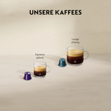 DeLonghi Nespresso Inissia EN 80.CW, Kapselmaschine creme