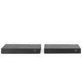 Digitus 4K HDBaseT HDMI Extender Set, 150 Meter, HDMI Verlängerung schwarz, Sendeeinheit + Empfängereinheit