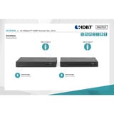 Digitus 4K HDBaseT HDMI Extender Set, 150 Meter, HDMI Verlängerung schwarz, Sendeeinheit + Empfängereinheit