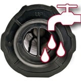 EINHELL TE-VC 18 Li-Solo, Handstaubsauger schwarz/rot, ohne Akku und Ladegerät
