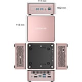 GEEKOM A5 Champagne Edition, Mini-PC champagner, Windows 11 Pro