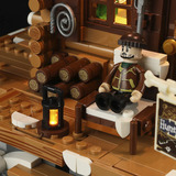 Lumibricks Jagdhütte, Konstruktionsspielzeug 