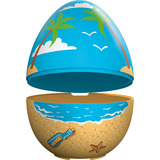 PLAYMOBIL 72101 Spiel-Ei: Strandurlaub, Konstruktionsspielzeug 