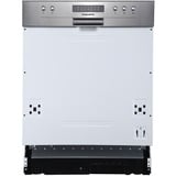 Respekta GSP 60 TID M, Spülmaschine silber, 60 cm