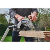 Ryobi ONE+ Brushless Akku-Handkreissäge RCS18BL-0, 18Volt grün/schwarz, ohne Akku und Ladegerät