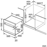 Siemens SC05IB00TE iQ500 , Spülmaschine schwarz, 60x60 cm