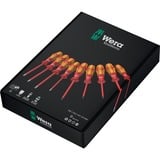 Wera 160 i/162 i/167 i/9 Schraubendrehersatz Kraftform Plus Serie 100, VDE rot/gelb, 9-teilig, mit Lasertip