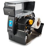 Zebra ZT411, Etikettendrucker schwarz/grau, 203 dpi, EPL, ZPL, ZPL II, USB, LAN, RS232, Bluetooth, Cutter