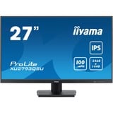 iiyama ProLite XU2793QSU-B6, LED-Monitor 69 cm (27 Zoll), schwarz (matt), WQHD, IPS, AMD Free-Sync, 100Hz Panel