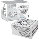 ASUS ROG Strix 1000W Platinum White Edition (ROG Equalizer), PC-Netzteil weiß, 1x 12 Pin High Power GPU, 4x PCIe, Kabelmanagement, 1000 Watt