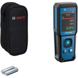 Bosch Holzfeuchtemesser GMM 1-15 Professional blau/schwarz, 2x Batterien, Tasche