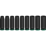 Bosch Professional PRO Impact Steckschlüsseleinsatz-Set 1/2", 9-teilig schwarz, tief