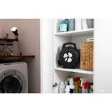 Brennenstuhl Vario-Line Kabelbox Indoor-Mini-Kabeltrommel, 3-fach mit USB schwarz, 10 Meter, USB-A