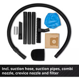 EINHELL TC-VC 1540 S, Nass-/Trockensauger silber/rot