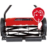 Einhell Hand-Rasenmäher GE-HM 38 S, Spindelmäher rot/schwarz