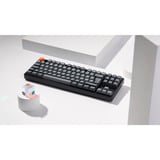 Keychron K8 Max, Gaming-Tastatur schwarz/grau, DE-Layout, Keychron Super Banana, Aluminiumrahmen, RGB