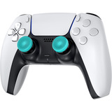 KontrolFreek KontrolFreek Performance Thumbsticks – Lotus Edition, Analog-Stick türkis/schwarz, 2 Stück, für Playstation 5/4 Controller
