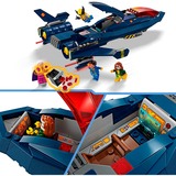 LEGO 76281 Marvel Super Heroes X-Jet der X-Men, Konstruktionsspielzeug 