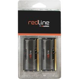 Mushkin SO-DIMM 16 GB DDR4-2666 (2x 8 GB) Dual-Kit, Arbeitsspeicher schwarz, MRA4S266GHHF8GX2, Redline, INTEL XMP