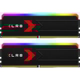 PNY DIMM 32 GB DDR5-6400 (2x 16 GB) Dual-Kit, Arbeitsspeicher schwarz, MD32GK2D5640036XRGB, XLR8 Gaming EPIC-X RGB, INTEL XMP, AMD EXPO