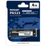 Patriot PA523 4 TB, SSD PCIe 5.0 x4, NVMe 2.0, M.2 2280