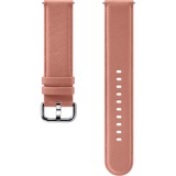 SAMSUNG Lederarmband, Uhrenarmband roségold, 20 mm, Samsung Gear Sport, Galaxy Watch (42mm), Galaxy Watch Active, Galaxy Watch Active2