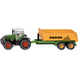 SIKU FARMER Fendt mit Hakenliftfahrgestell und Mulde, Modellfahrzeug 