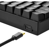 Sharkoon SKILLER SGK50 S4, Gaming-Tastatur schwarz, US-Layout, Kailh Blue