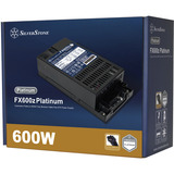 SilverStone FX600z Platinum, PC-Netzteil schwarz, 600 Watt