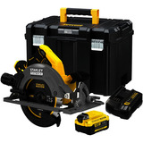 Stanley Akku-Handkreissaege (SFMCS551M1T-QW), 18Volt, Handkreissäge schwarz/gelb, Li-Ion-Akku 4,0Ah, Pro-Stack Koffer