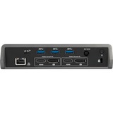 Targus Universal USB-C DV4K, Dockingstation schwarz, 60 W, USB-C, Thunderbolt 3, HDMI, DisplayPort