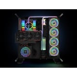 Thermaltake Riing Quad 12 RGB Radiator Fan TT Premium Edition Single Fan Pack - White, Gehäuselüfter weiß, Single Pack, ohne Controller, 120 mm
