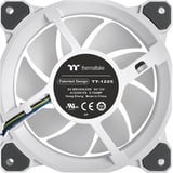 Thermaltake Riing Quad 12 RGB Radiator Fan TT Premium Edition Single Fan Pack - White, Gehäuselüfter weiß, Single Pack, ohne Controller