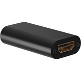 goobay HDMI-Signalverstärker 4K @ 30Hz, HDMI Verlängerung schwarz