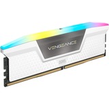 Corsair DIMM 64 GB DDR5-5600 (2x 32 GB) Dual-Kit, Arbeitsspeicher weiß, CMH64GX5M2B5600C36W, Vengeance RGB, INTEL XMP