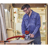 EINHELL Professional Akku-Oberfräse und -Kantenfräse TP-RO 18 Set Li BL - Solo rot, ohne Akku und Ladegerät