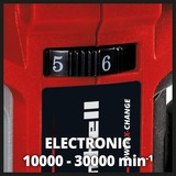 EINHELL Professional Akku-Oberfräse und -Kantenfräse TP-RO 18 Set Li BL - Solo rot, ohne Akku und Ladegerät