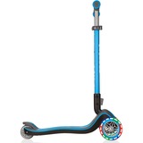 GLOBBER Elite Deluxe mit Leuchtrollen, Scooter hellblau